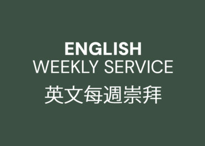 English Weekly Service